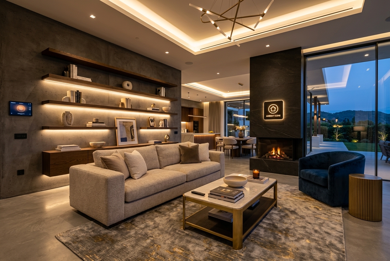 Dom smart home po stagingu (efekt końcowy)